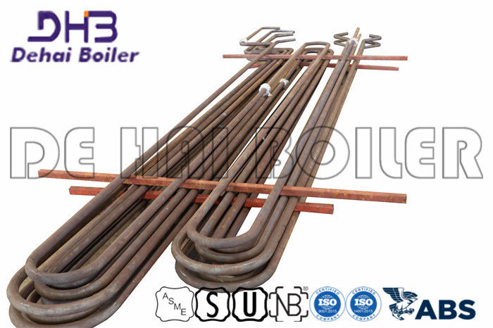 Oil Gas Fired Super Heater Coil , Boiler Tube High Temperature Resistant